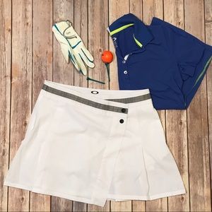 OAKLEY Golf Skort White Size 6
