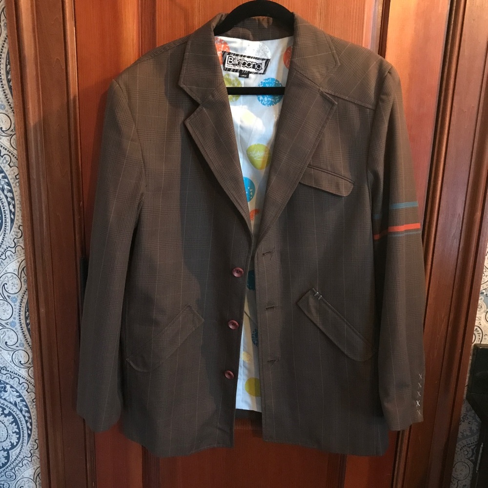 Billabong suit jacket