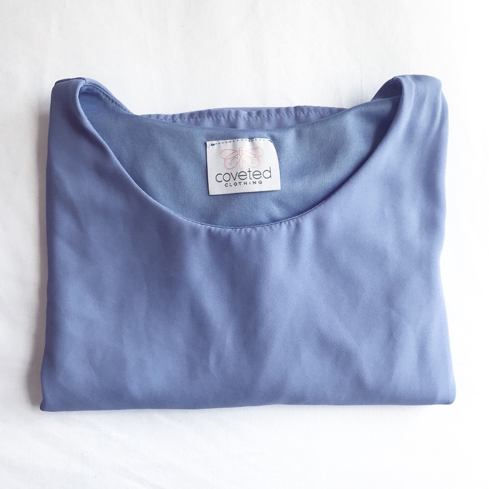 Periwinkle/light blue dress
