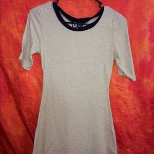 vibe sportswear bodycon dress