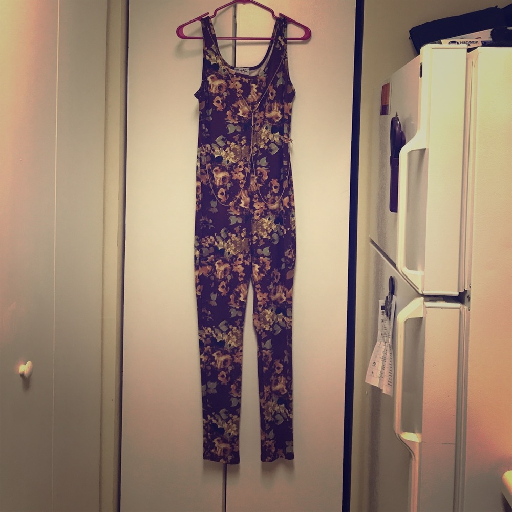 Floral onesie