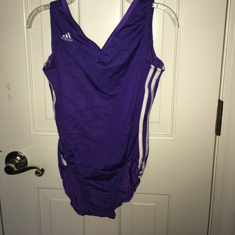 Purple Adidas Leotard