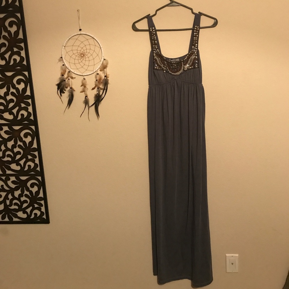 Beaded Maxi Dress