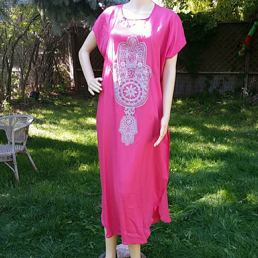 Khamsa Moroccan house dress