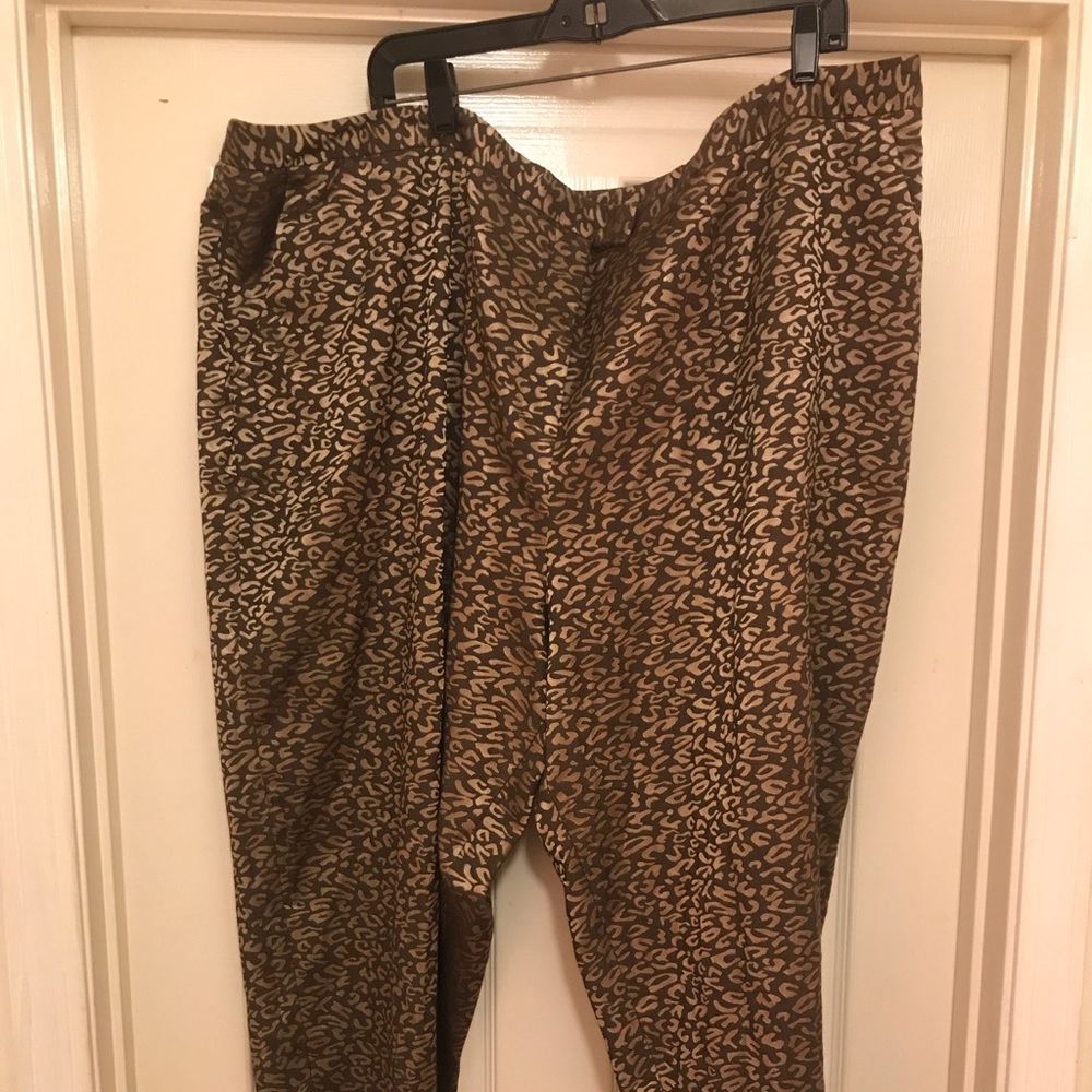 Cato Bronze/Gold Metallic Pants