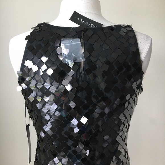 Sleeveless sequin party dress SOLD - Picture 5 of 6