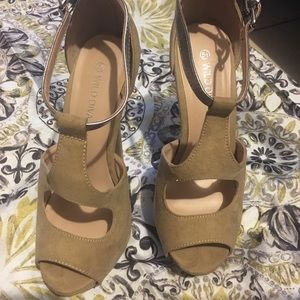 Wild Diva Nude Heels