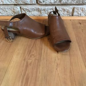 Nine West Tan leather Sandals
