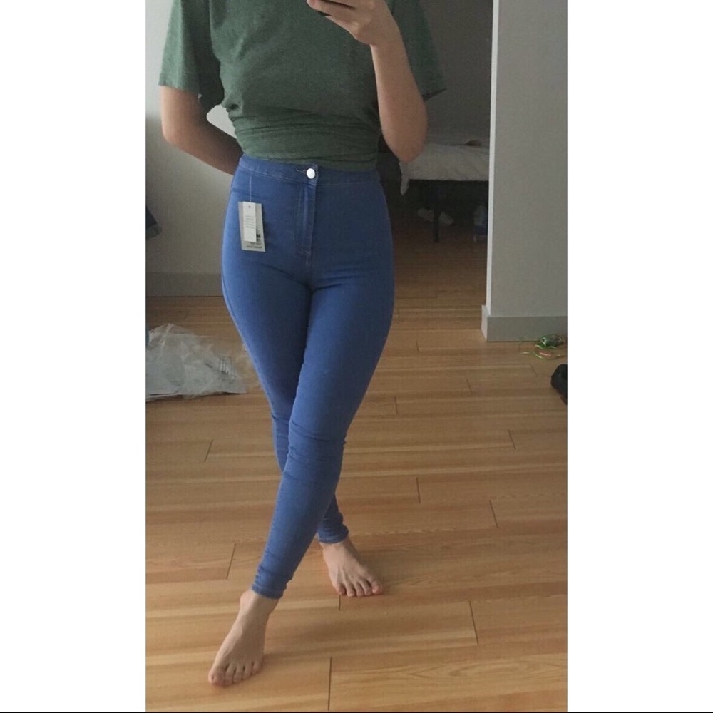 Topshop Petite Joni Jeans