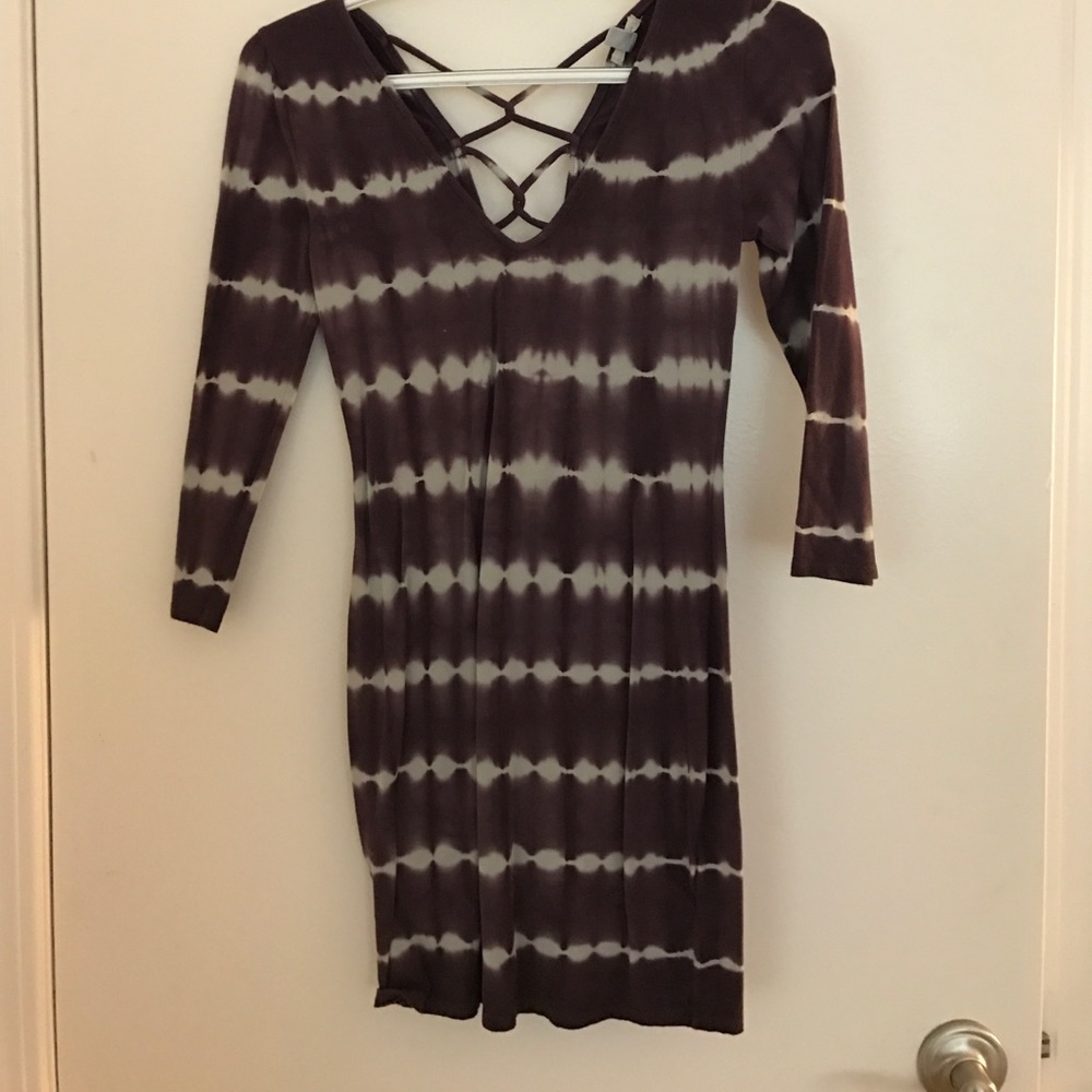 Purple and Grey urban outfitters dress