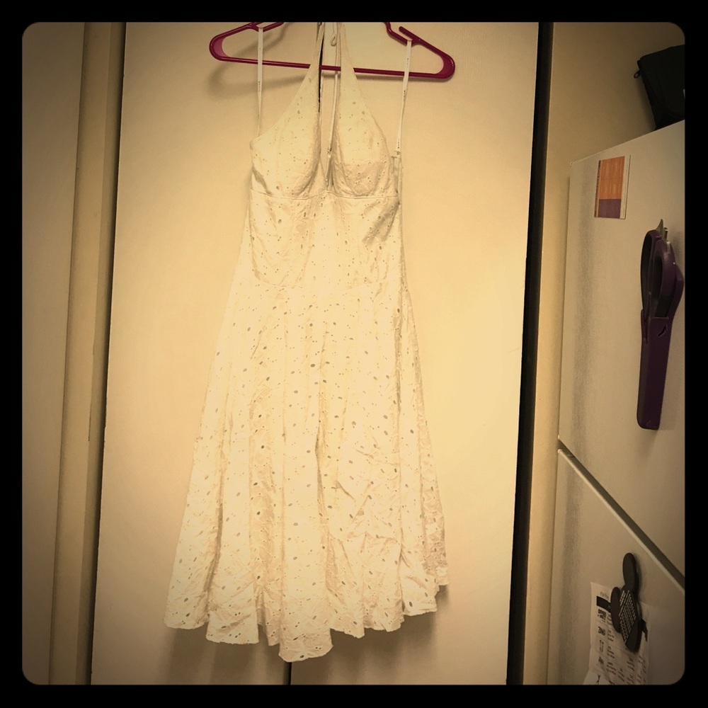 Marilyn Monroe style halter top dress