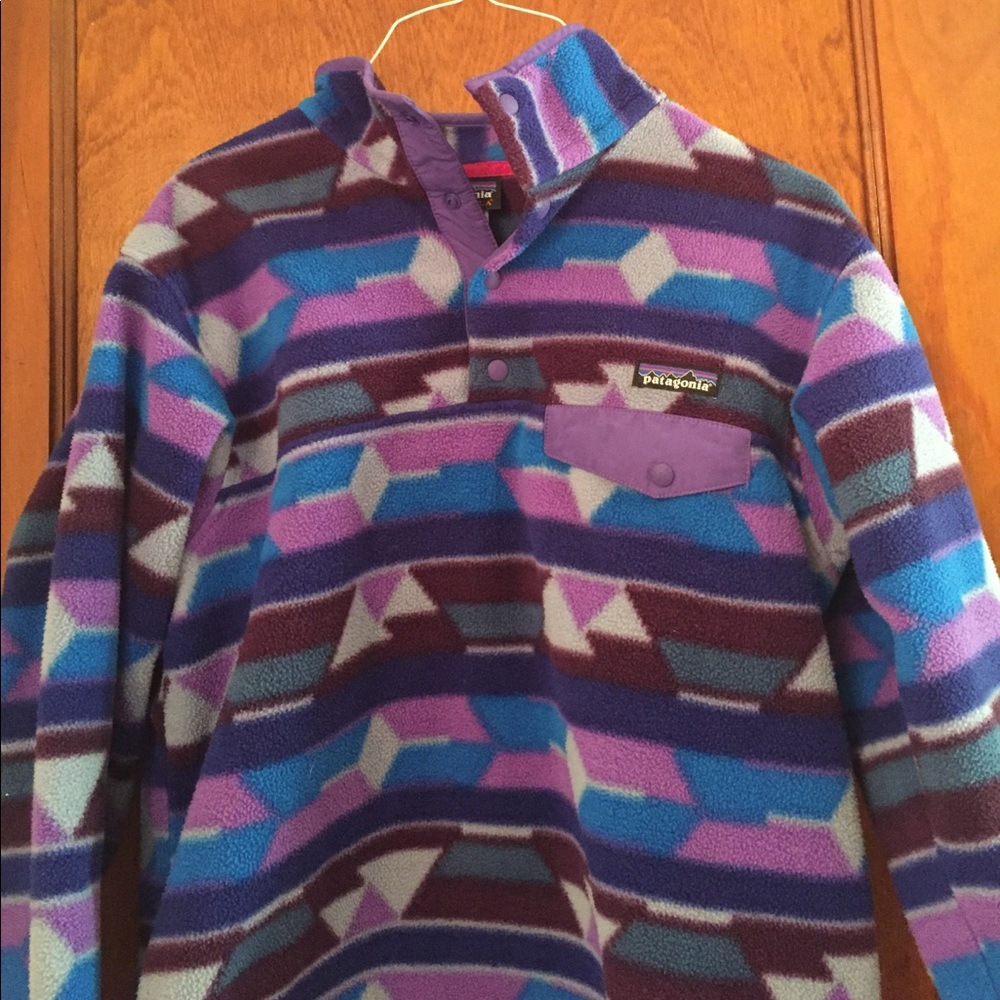 Patagonia Fleece, Aztec Print