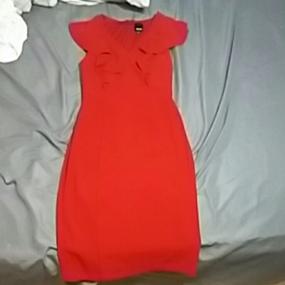 Red dress
