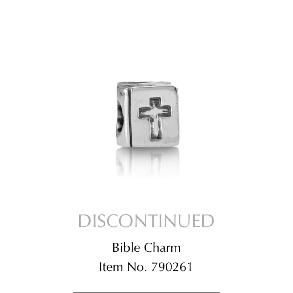 Bible pandora charm