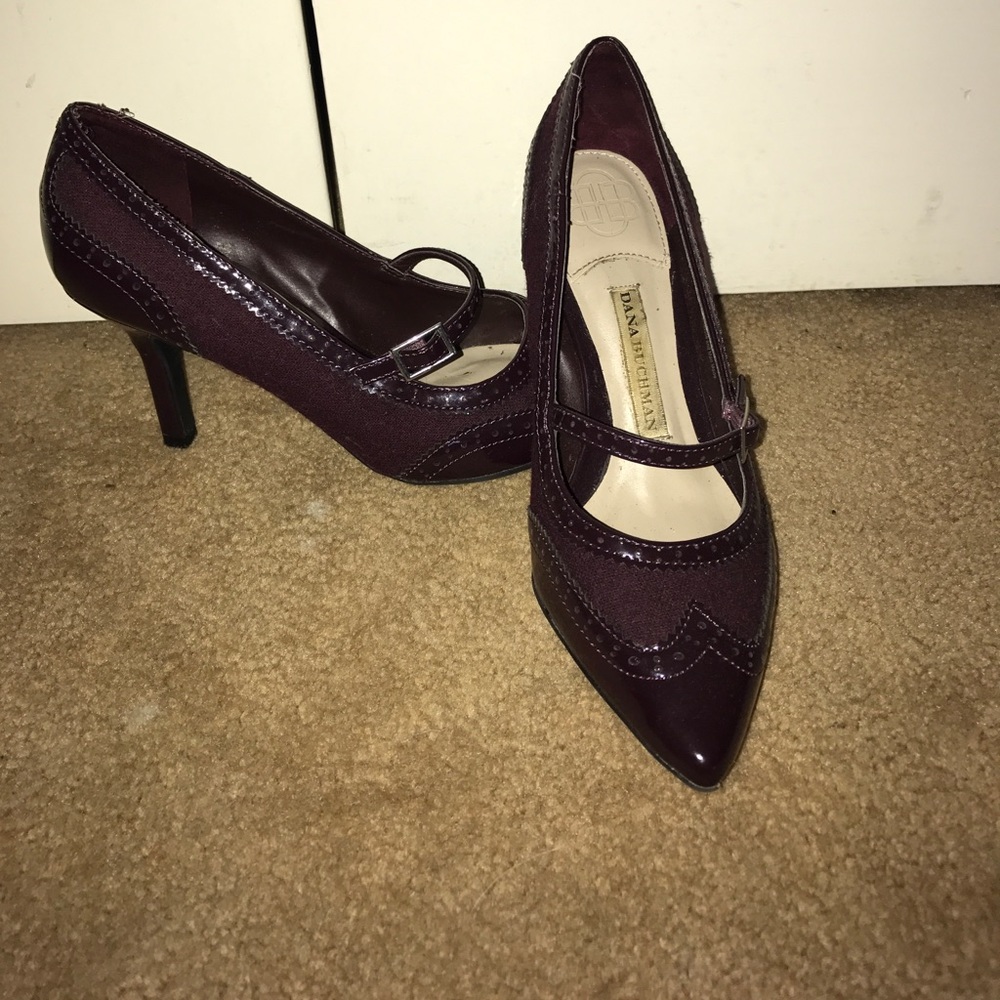 Dark Purple Heels