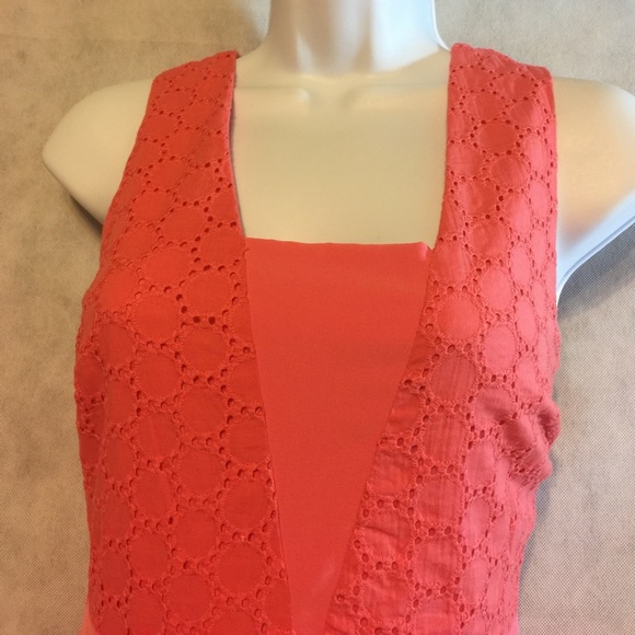 Pink mini lace dress size 11 - Picture 2 of 4