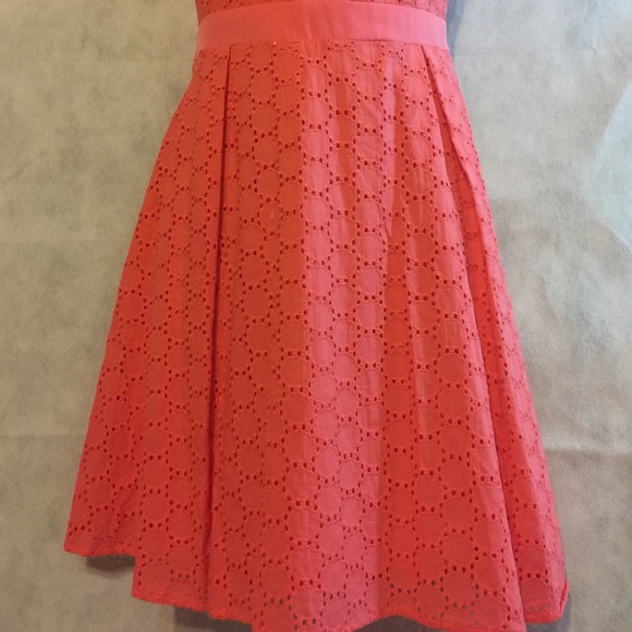 Pink mini lace dress size 11 - Picture 3 of 4