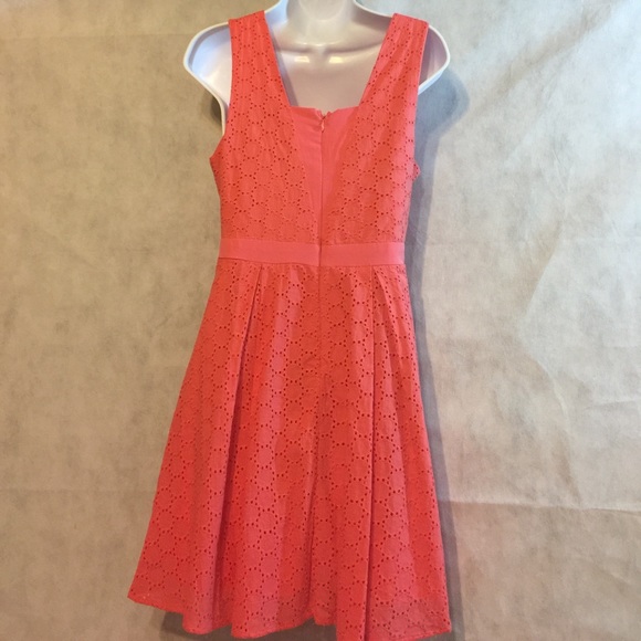 Pink mini lace dress size 11 - Picture 4 of 4