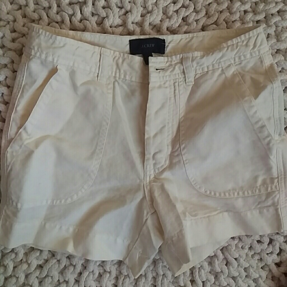 NWT J.Crew Linen/Cotton shorts