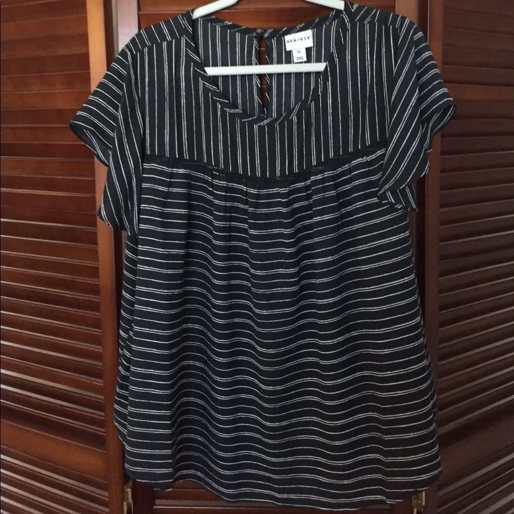 Plus size blouse