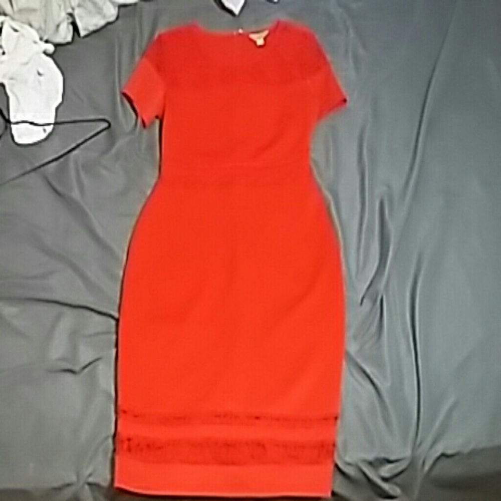 Red dress