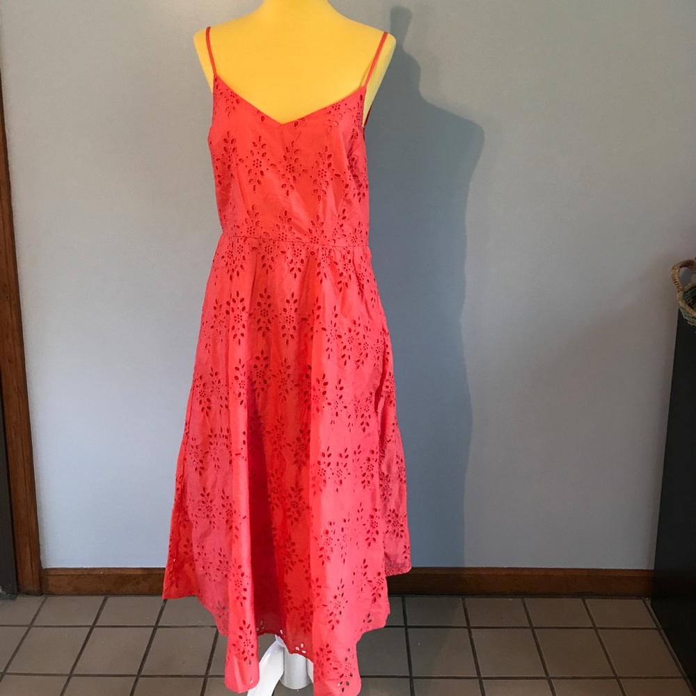 NWT coral old navy dress size medium