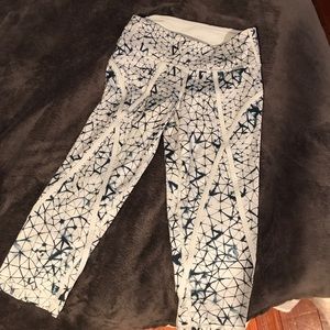 Lululemon Pedal Pace Crop - Star Crushed SIZE 4