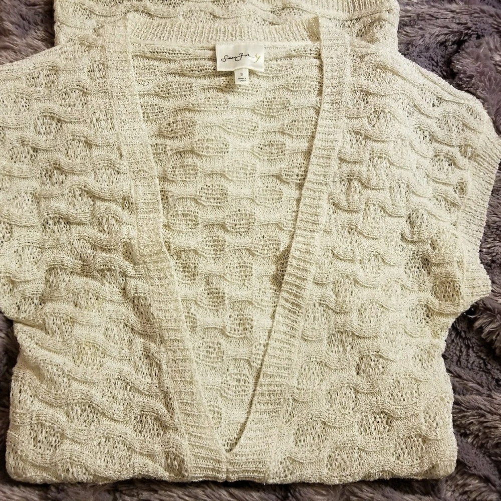 V-neck Fitted Sweater