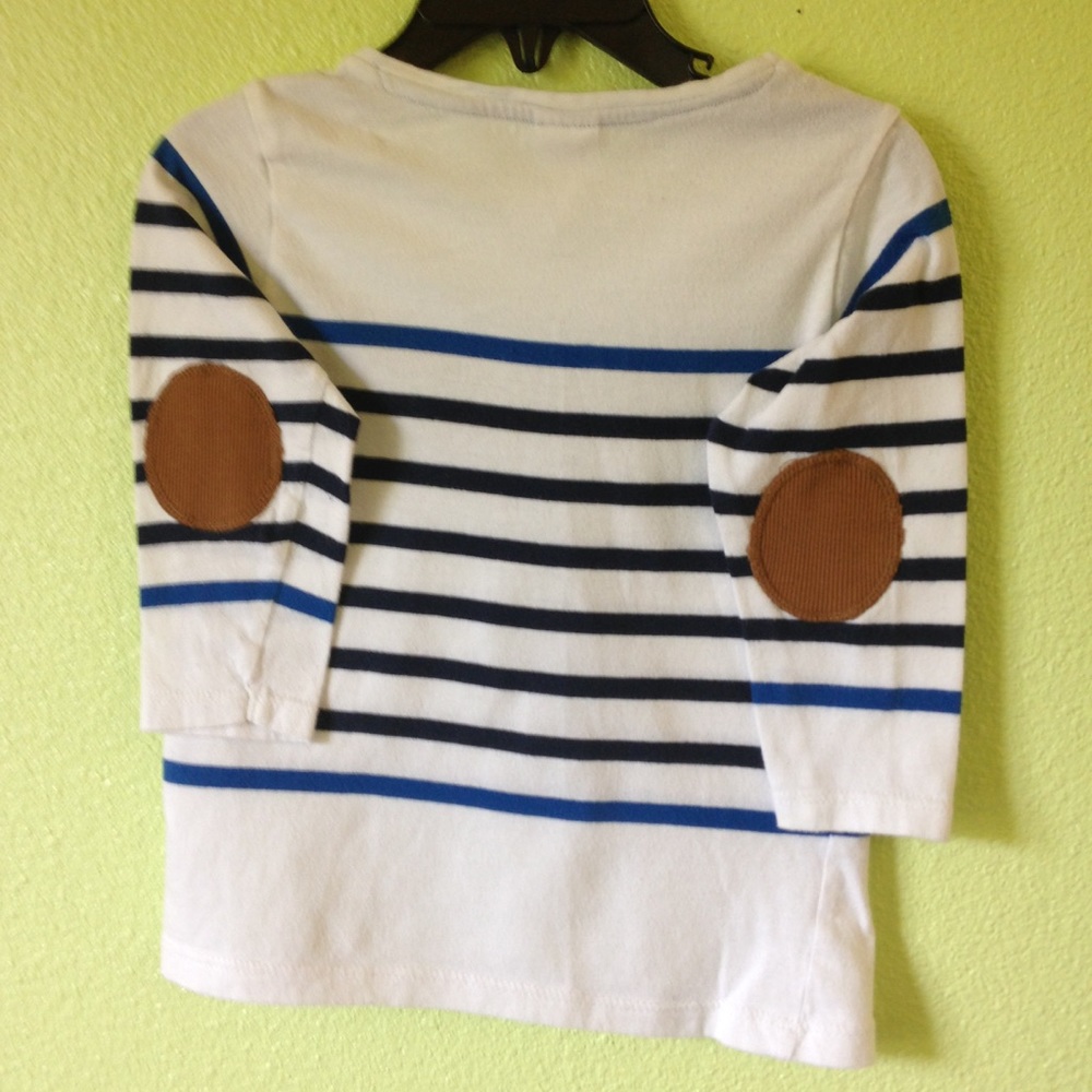 H&M Baby Boy Long-sleeved T-shirt With Elbow Patch - Picture 3 of 8