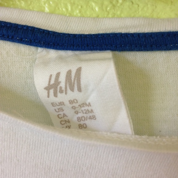 H&M Baby Boy Long-sleeved T-shirt With Elbow Patch - Picture 5 of 8