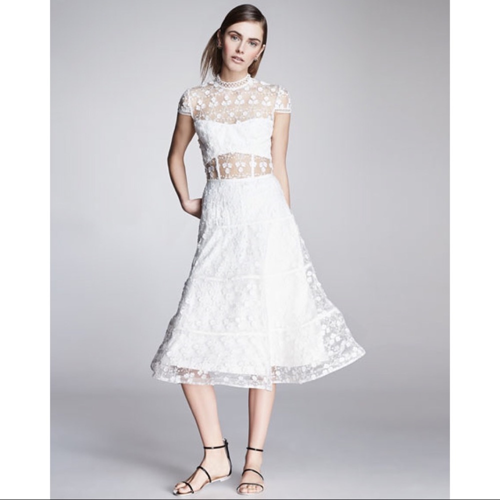 Alexis White Kayla Dress