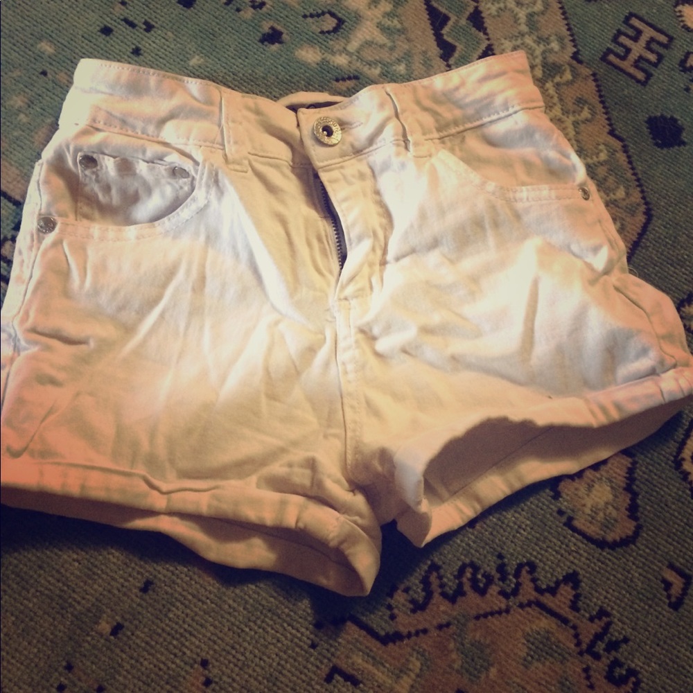 High waisted shorts