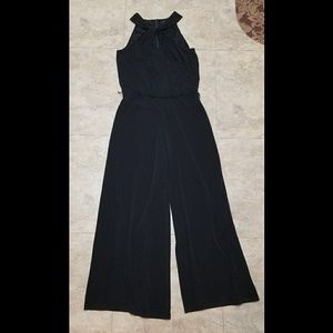 White House Black Market Black Jumpsuit - Medium