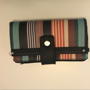 Cute Striped Wallet!