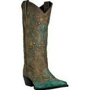 Dan Post Laredo Leather Cowboy Boots - Cross Point