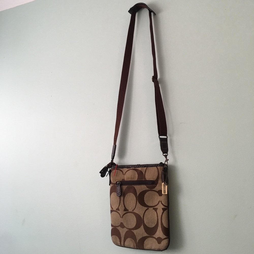 REAL COACH hand bag with strap