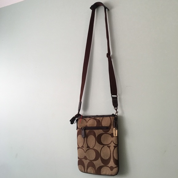 REAL COACH hand bag with strap - Picture 1 of 3