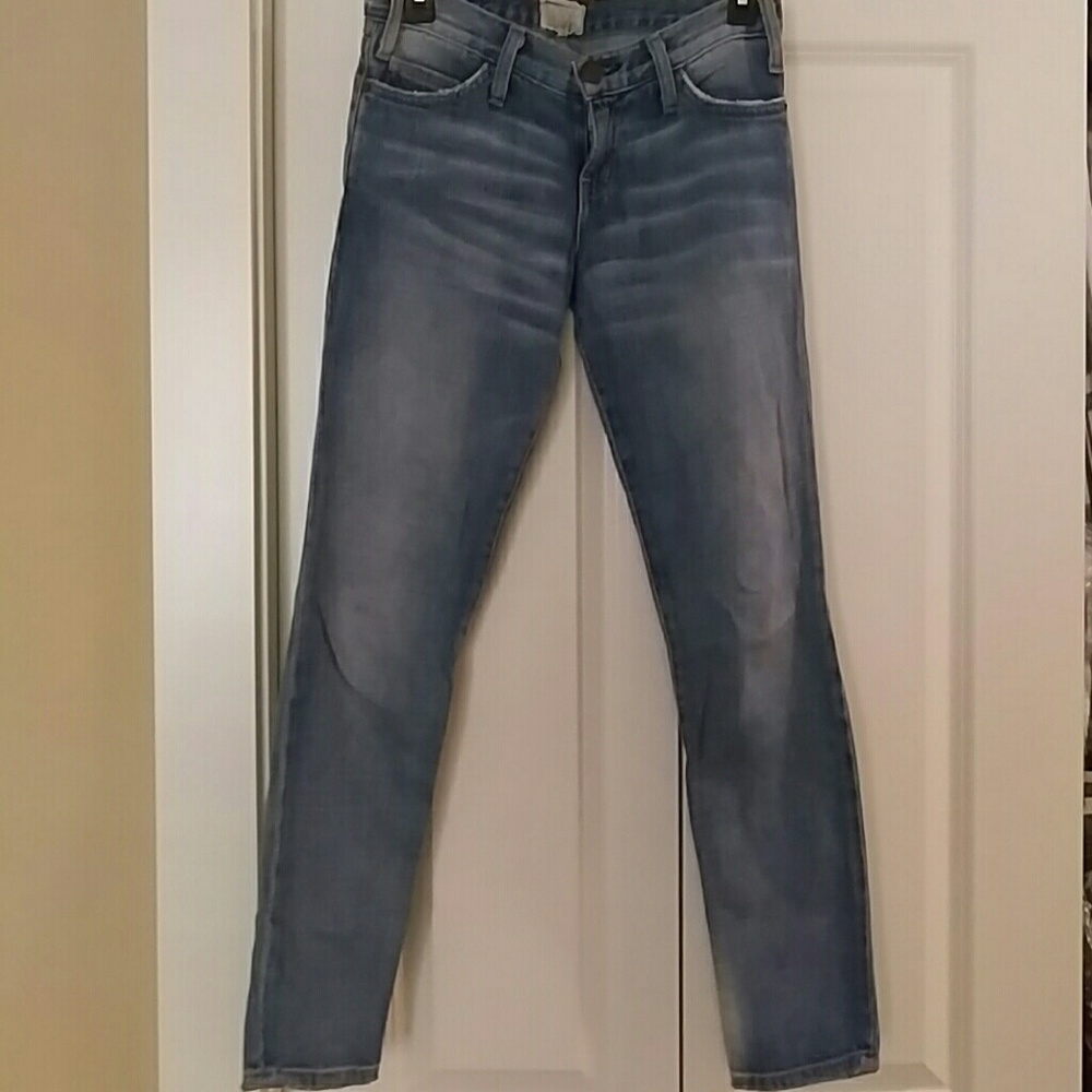Current/Elliot Cropped Jeans