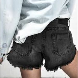 One Teaspoon Denim Shorts