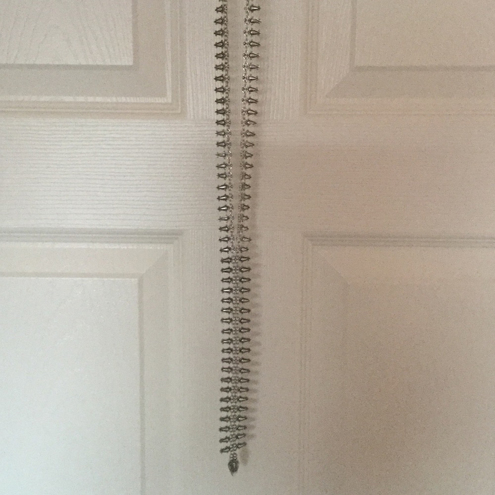 Trendy zipper necklace