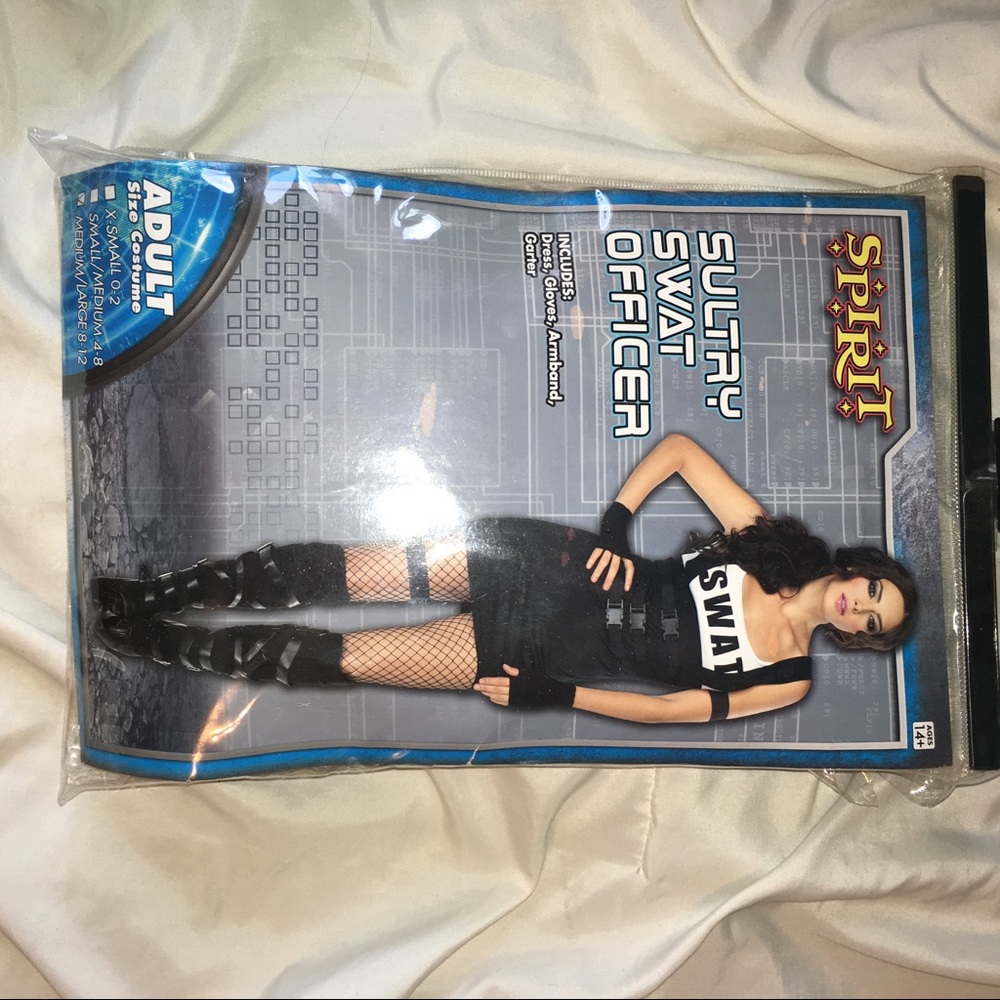 Sexy swat team women's Halloween costume
