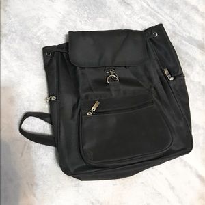 Black backpack