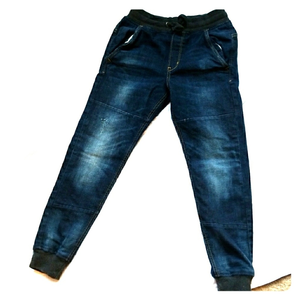 Boys h&M dark jean  joggers.. never worn