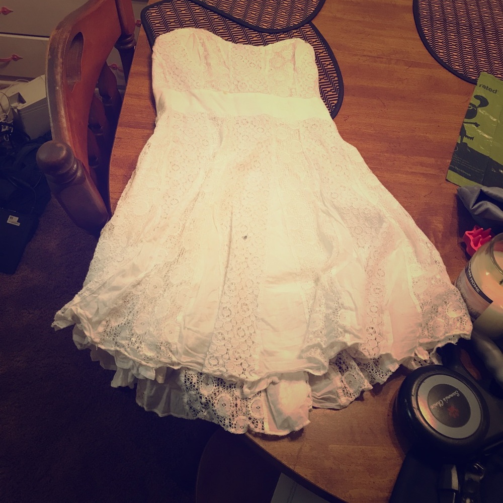 Guess strapless dress