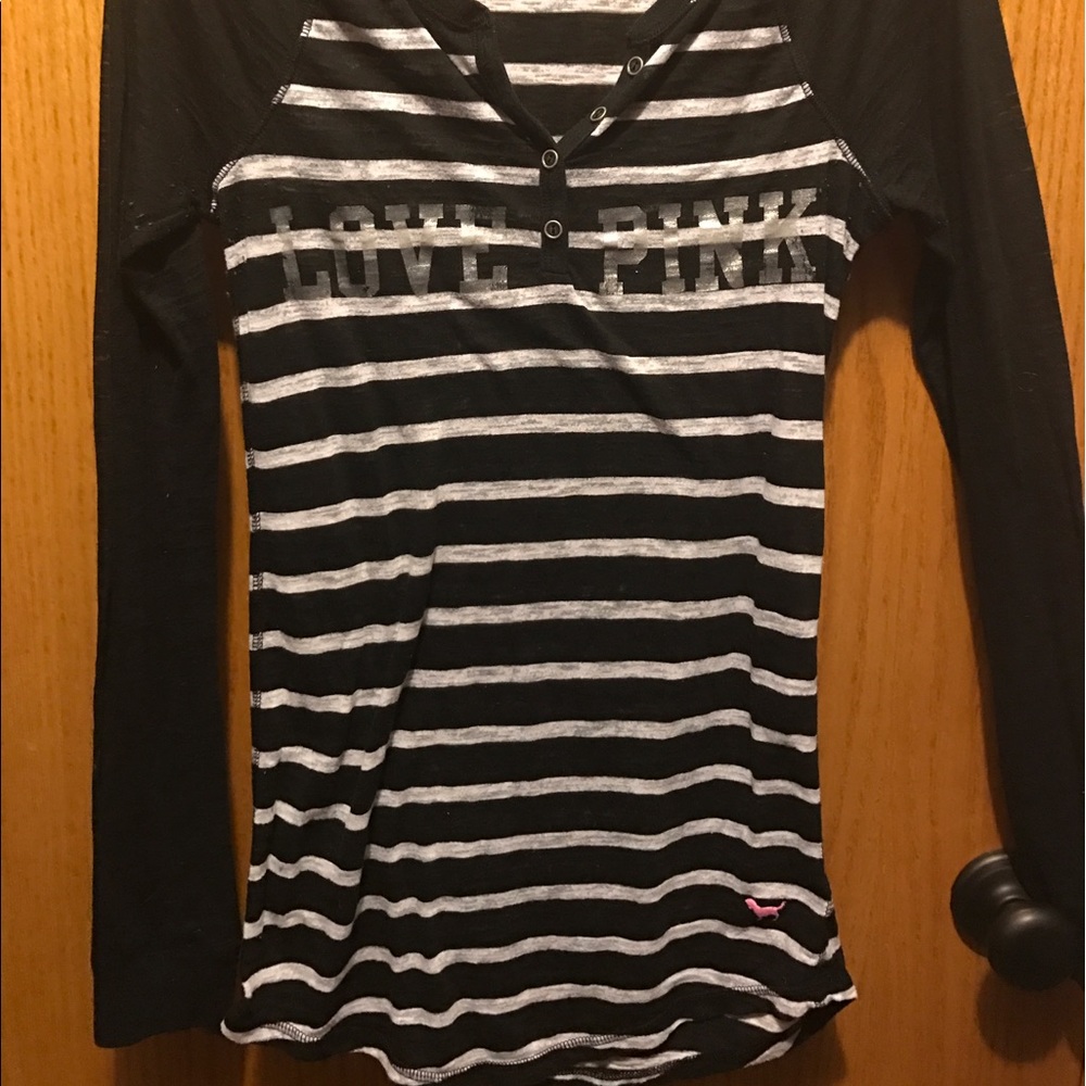 Victoria's Secret Pink Long Sleeved Shirt2for$5