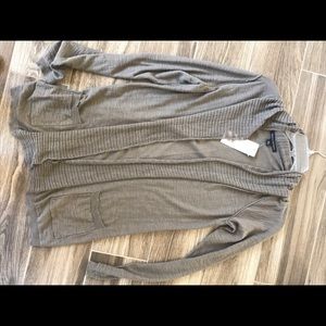 Banana Republic Olive Cardigan NWT