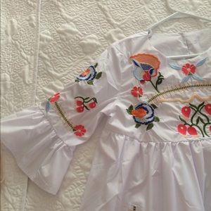 New embroidered dress!