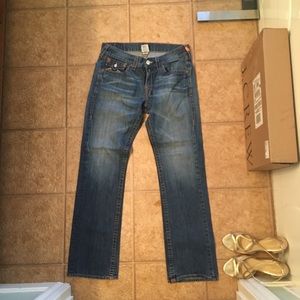 Men's True Religion boot cut jeans