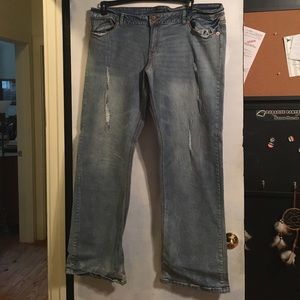 Bootcut Blue Jeans