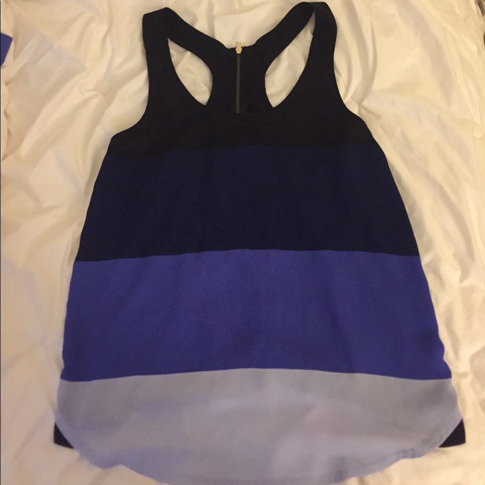 Express zipper back tank